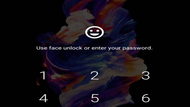 OnePlus 5 Face Unlock