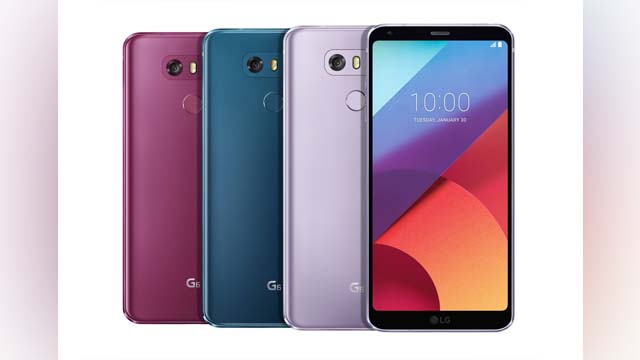 LG G6 and Q6