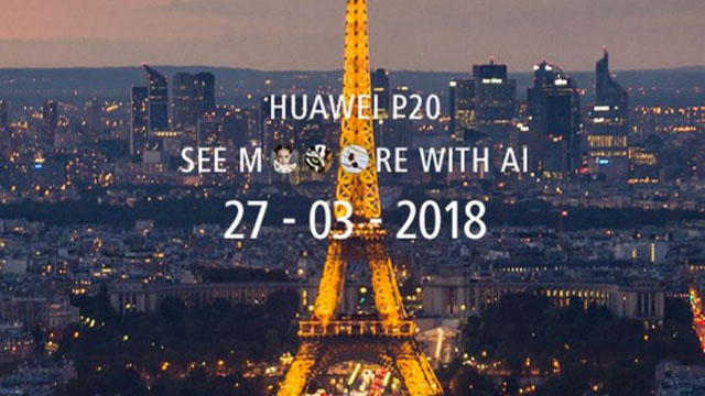 Huawei P20 Launch Date