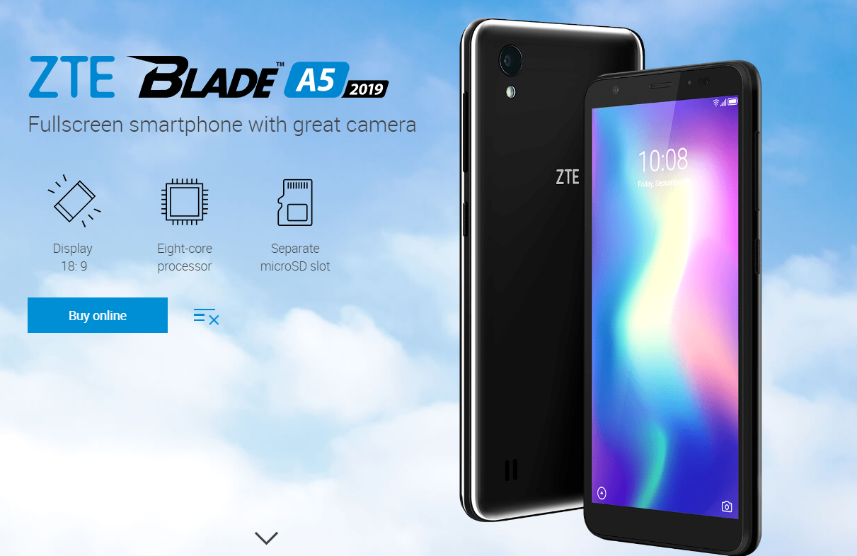 Blade A5 2019 Banner