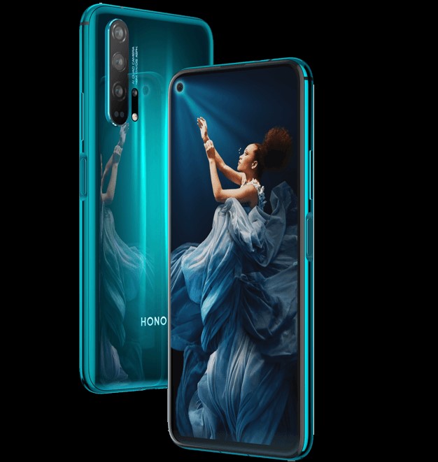 Honor 20 pro punch-hole display