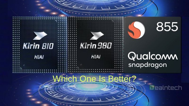 Kirin 810 vs Kirin 980 vs Snapdragon 855