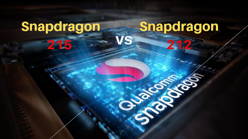 Snapdragon 215 vs Snapdragon 212