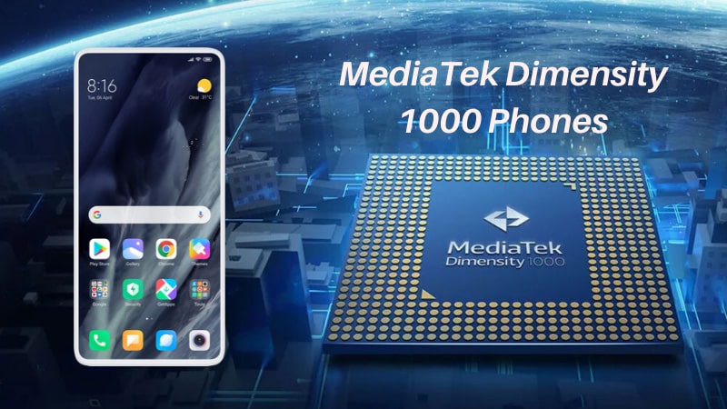MediaTek Dimensity 1000 phones