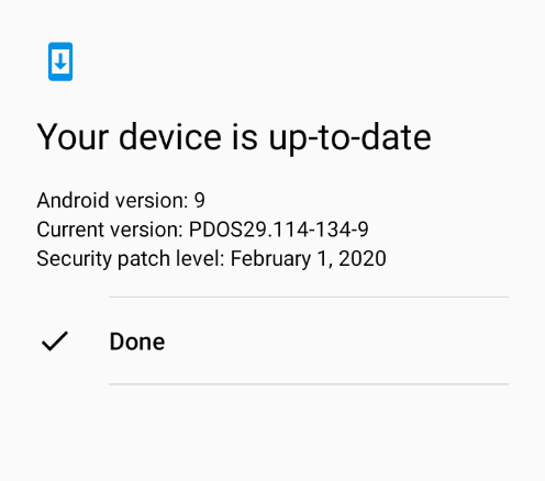 february security patch moto g7 power