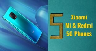 Xiaomi Mi and Redmi 5G Phones