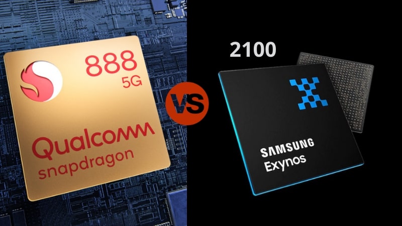 Snapdragon 888 vs Exynos 2100