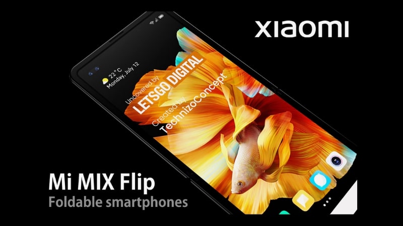Xiaomi Mi MIX Flip concept render
