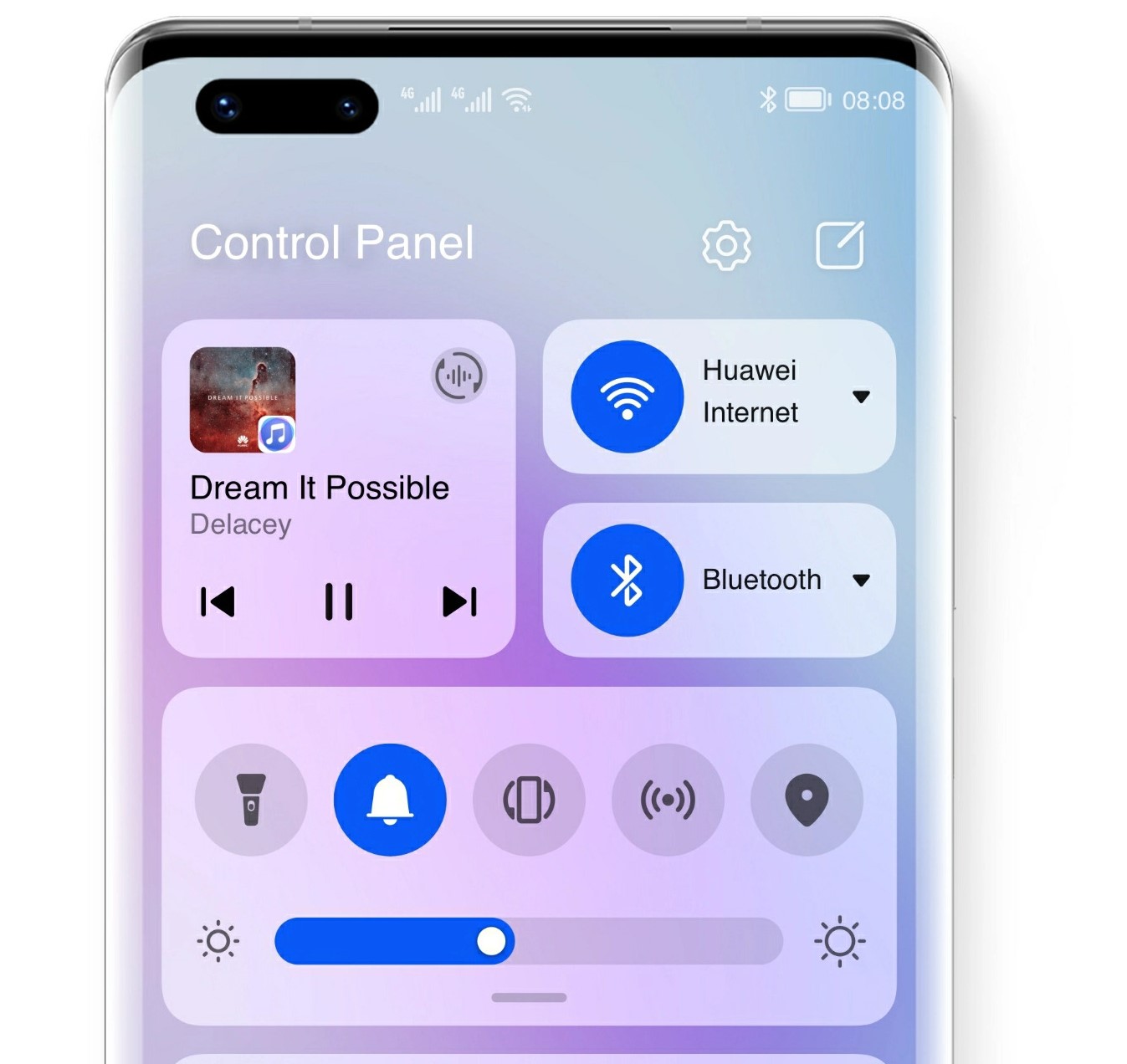 Revamped Control Centre