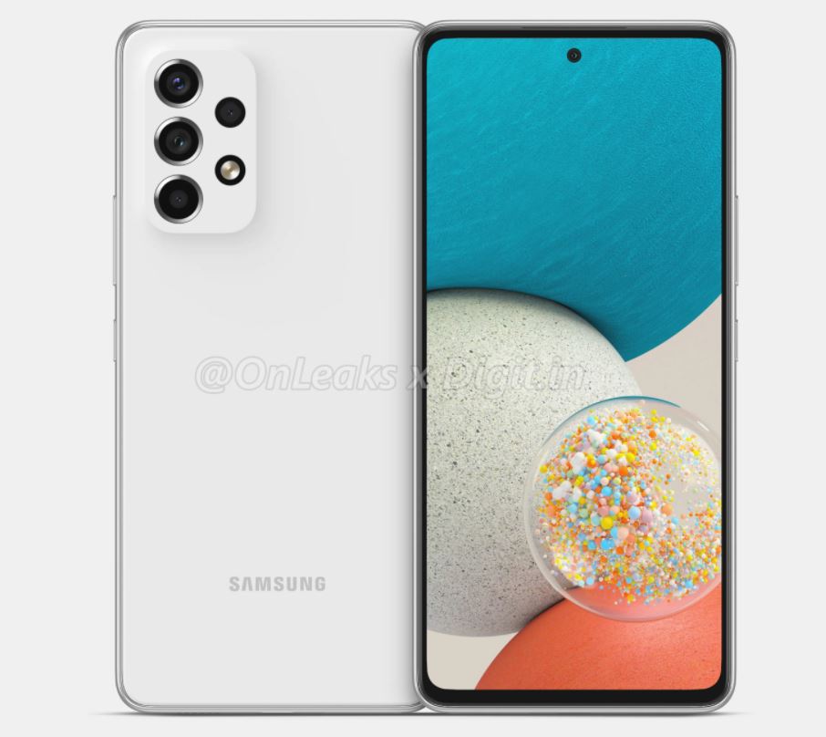 Samsung Galaxy A53 look