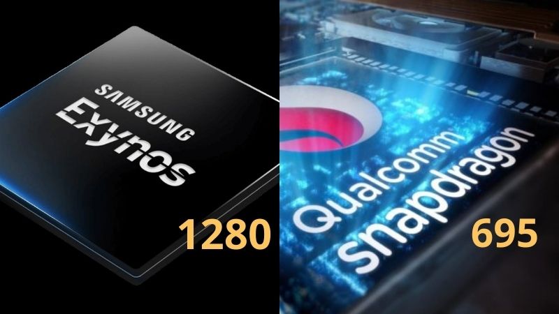 Exynos 1280 vs Snapdragon 695 5G
