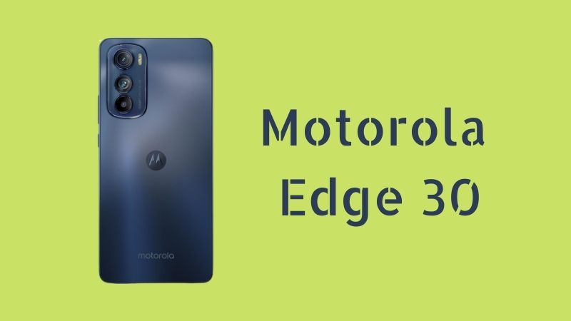 Motorola Edge 30 5G redner