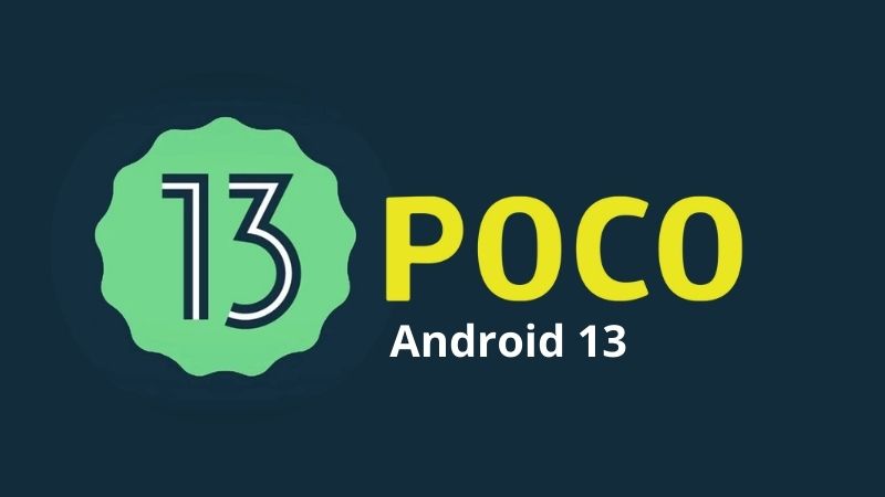 Poco Android 13 Update