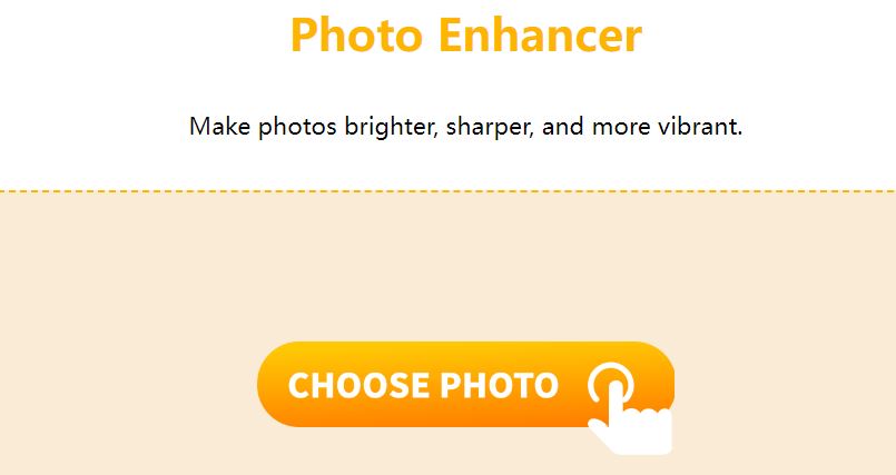 photo enhance tool