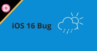iOS 16 Weather bug