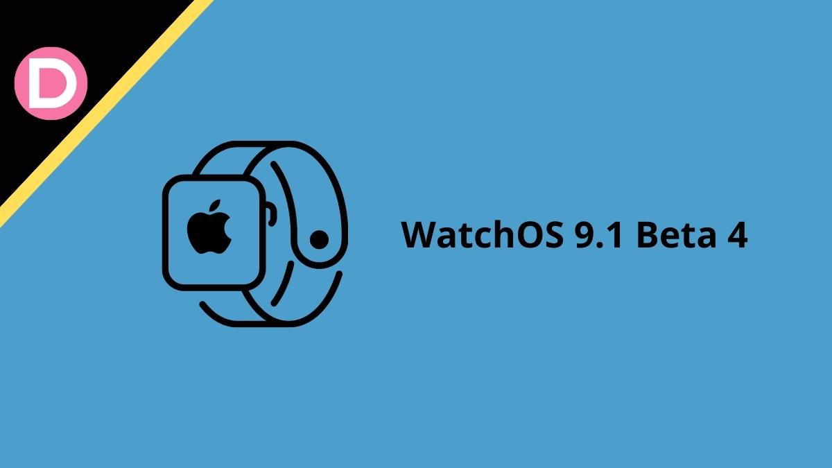 Apple fourth beta WatchOS 9.1
