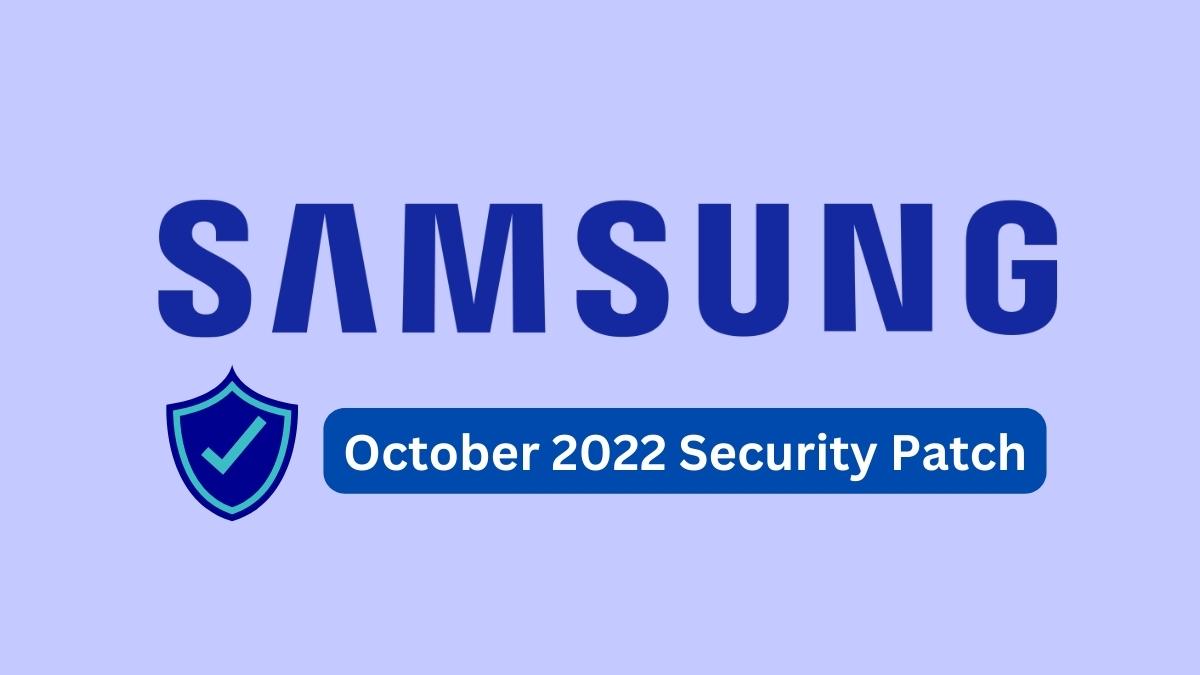 Samsung October 2022 Security