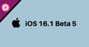 iOS 16.1 Beta 5 program