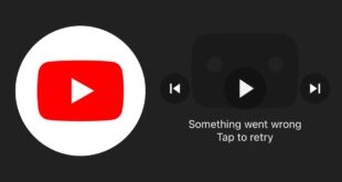 Something went wrong Youtube