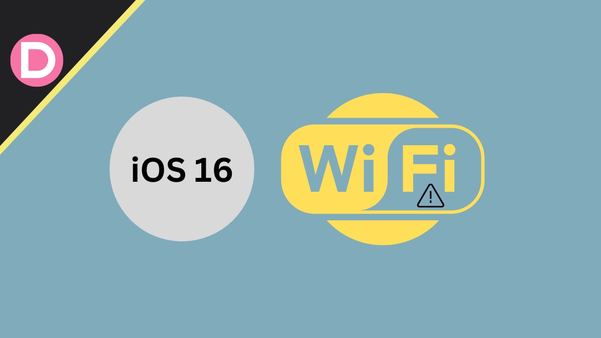 iOS 16 Wi-Fi issue