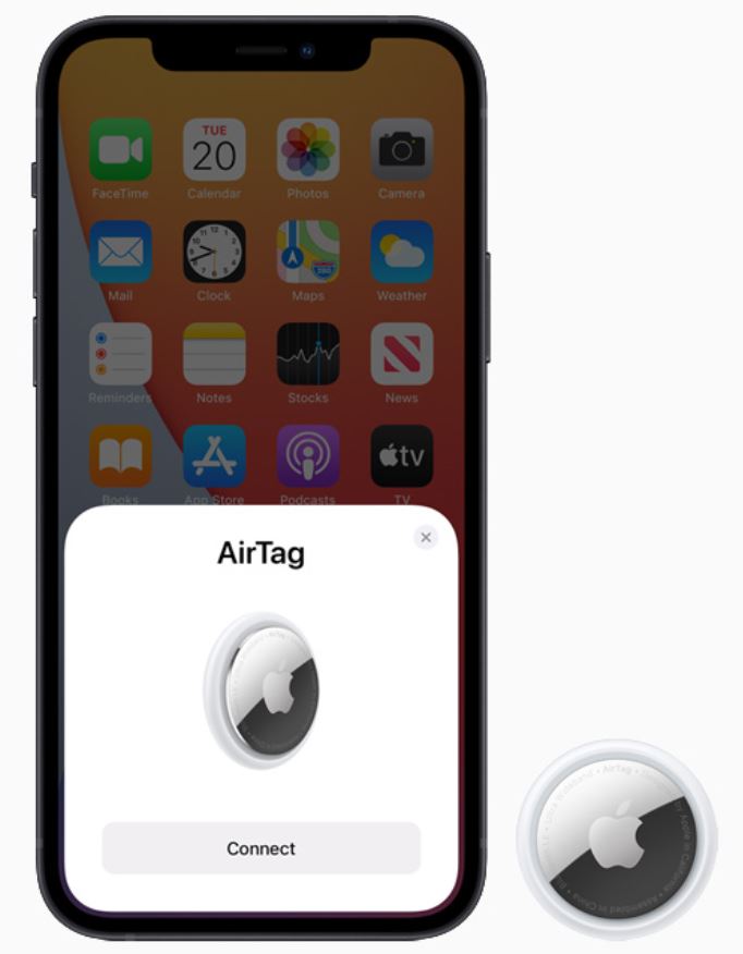 airtag iphone