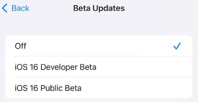 beta updates