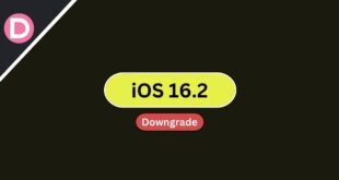 downgrade iOS 16.2