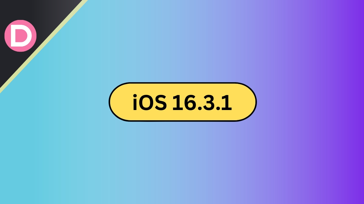 iOS 16.3.1 update