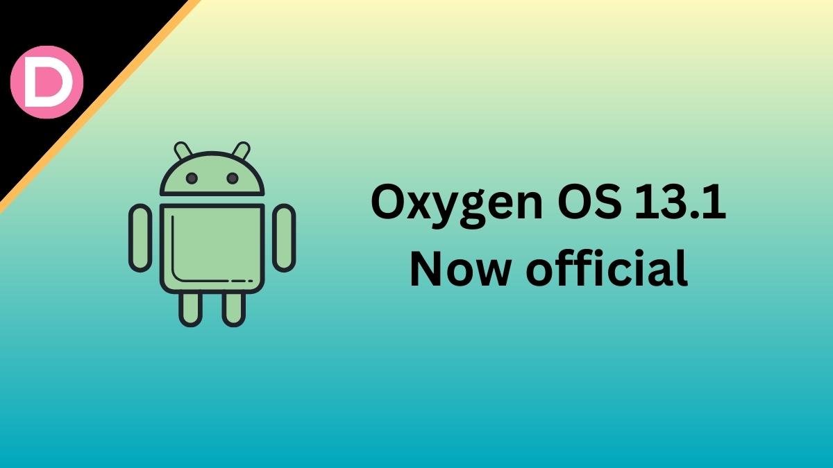 Oxygen OS 13.1 official