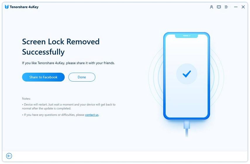 passcode removal process