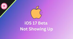 Fix iOS17 Beta Not Showing Up