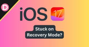 iPhone iOS 17 Stuck on Recovery Mode
