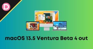 macOS 13.5 Ventura Beta 4 out