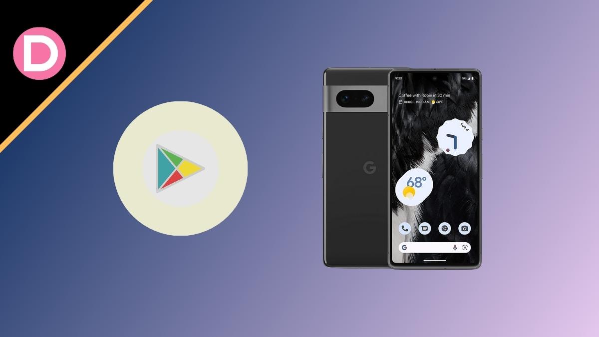 Google Play System Failed to Update Pixel 7