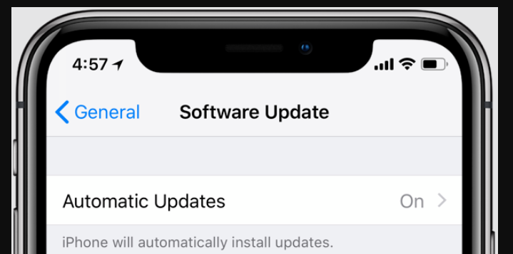 Turn off automatic updates