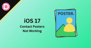 Contact Posters Not Working iOS 17 Fix
