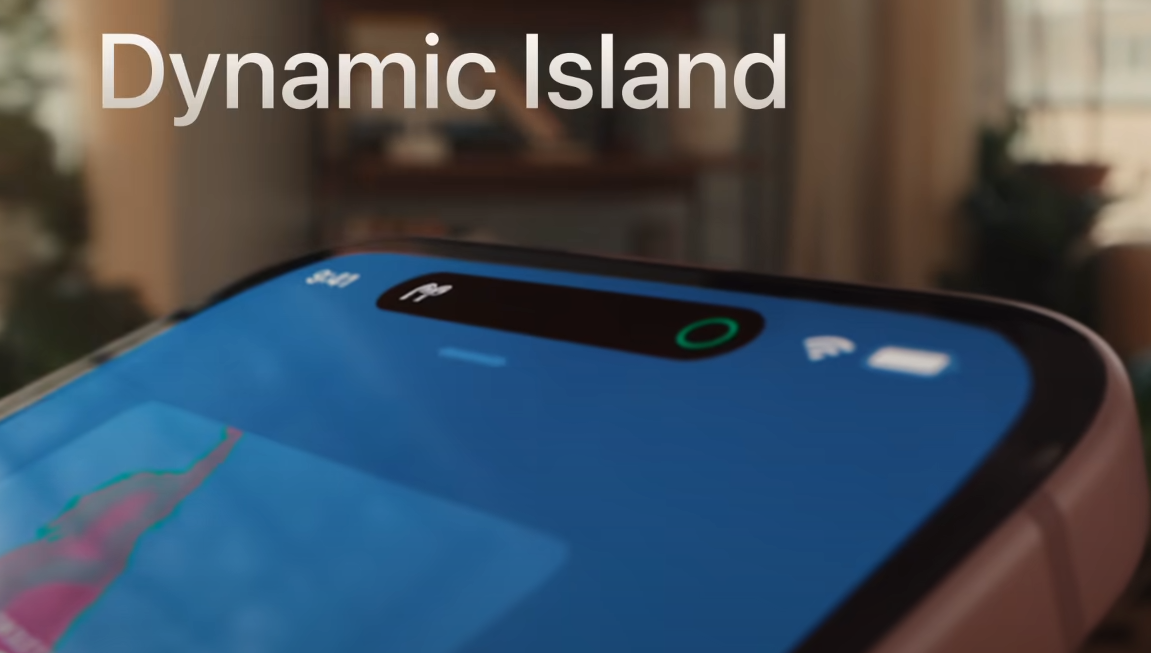 dynamic island iphone 15