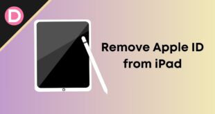 Remove Apple ID from iPad without Password Passcode