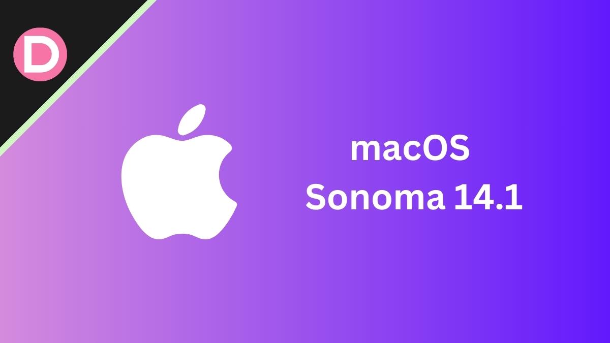 macOS Sonoma 14-1 expected release