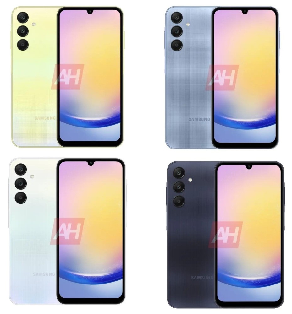 Galaxy A25 5G Official Renders