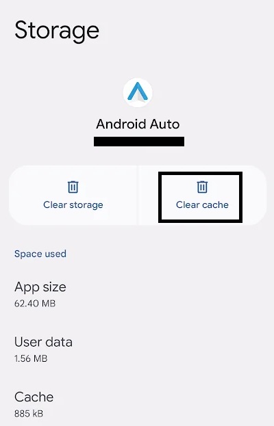 Android Auto cache
