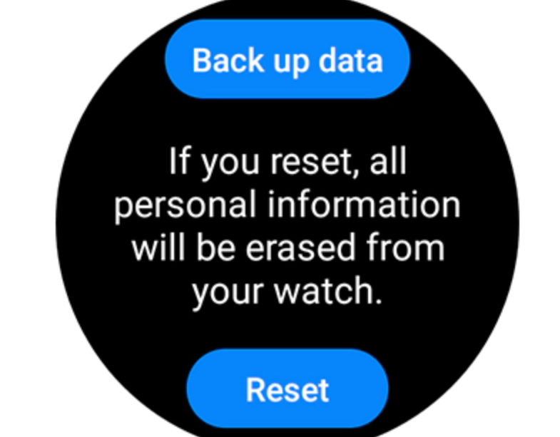 Reset Your Galaxy Watch