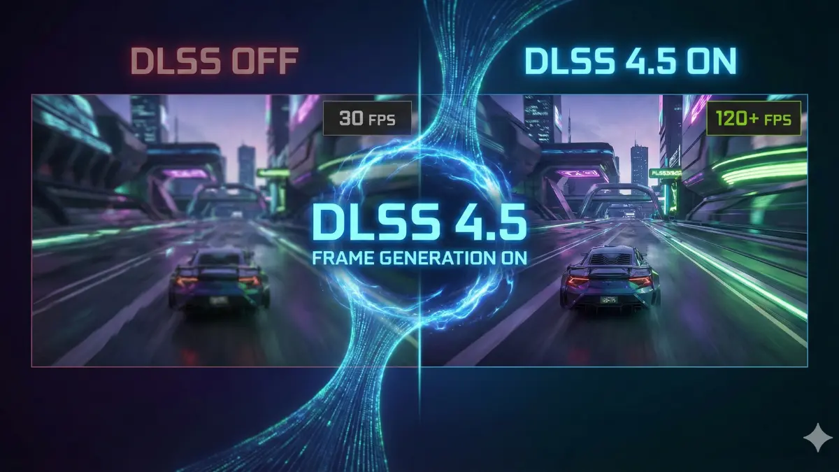 DLSS 4.5, What’s new, and why Frame Generation suddenly feels a lot more tempting
