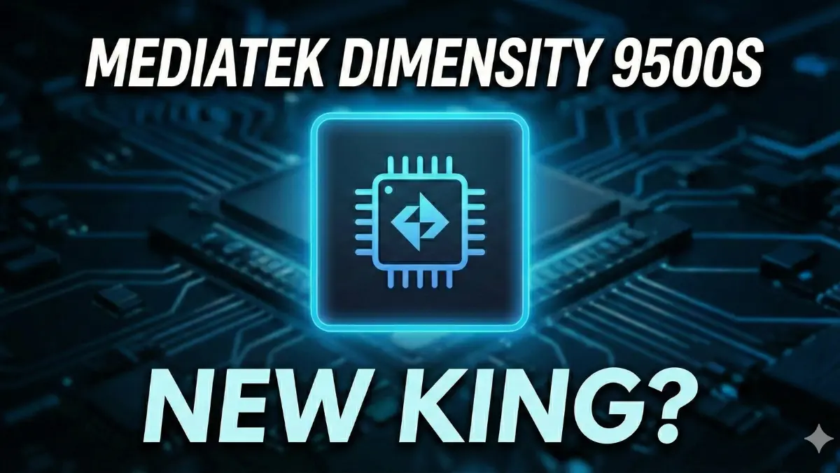 MediaTek Unveils Dimensity 9500S, Taking Direct Aim at Snapdragon 8 Gen 5