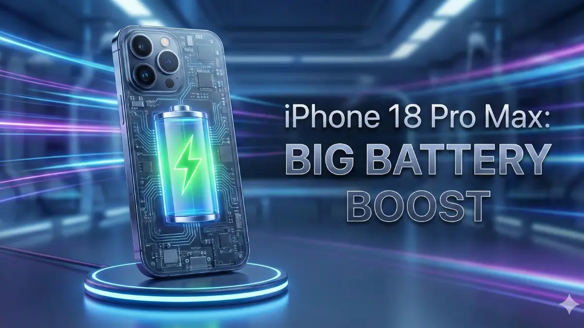 iPhone 18 Pro Max Getting a Big Battery Boost — Here’s What the Latest Leaks Say
