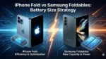 iPhone Fold vs Samsung Foldables, Battery Size Strategy