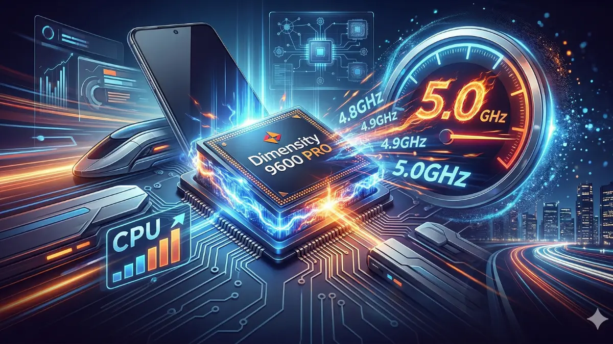 Dimensity 9600 Pro leak hints at near 5GHz CPU ambitions - Deal N Tech