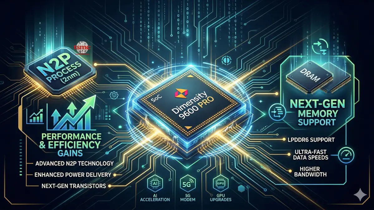 Dimensity 9600 Pro leak reveals N2p gains and next-gen memory support