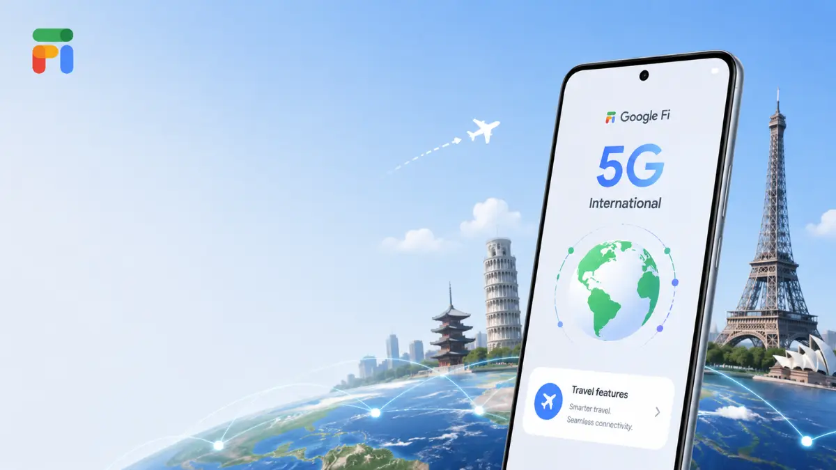 Google Fi expands international 5G coverage and travel features for Unlimited Premium users