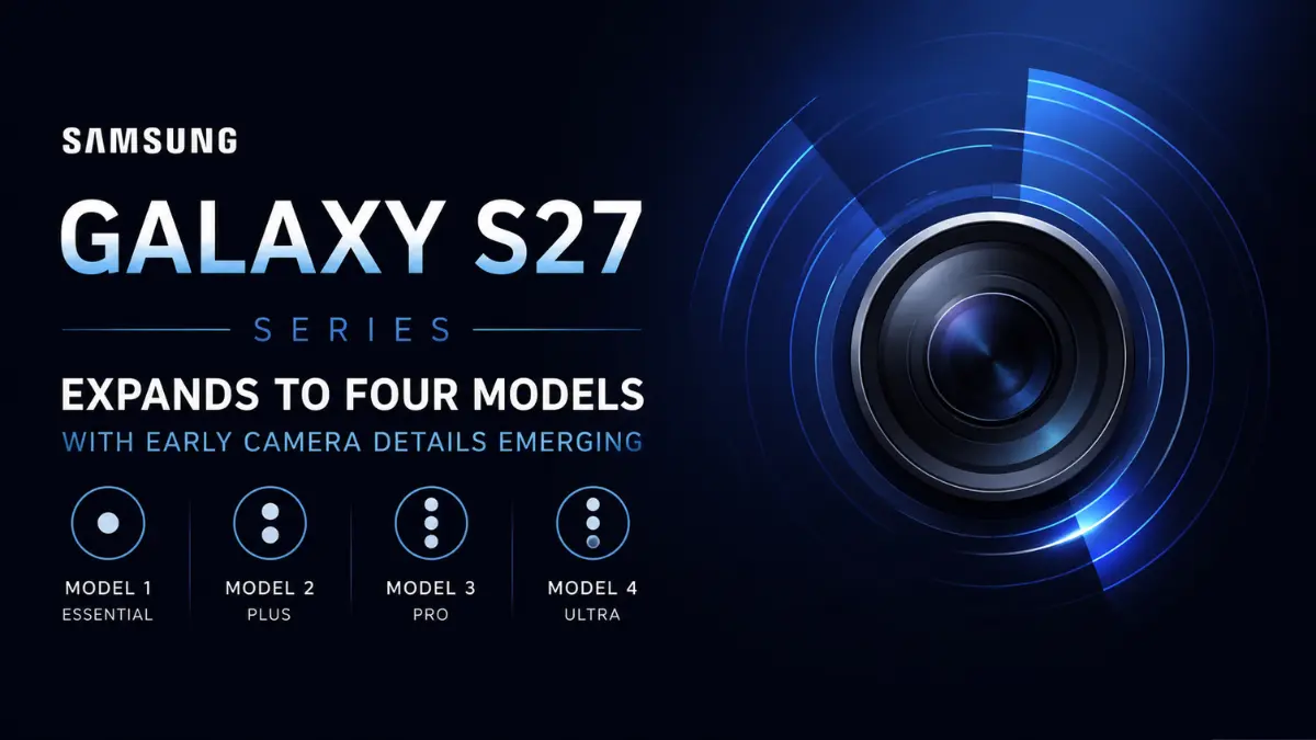 Samsung Galaxy S27 Series Expands to Four Models with Early Camera Details Emerging